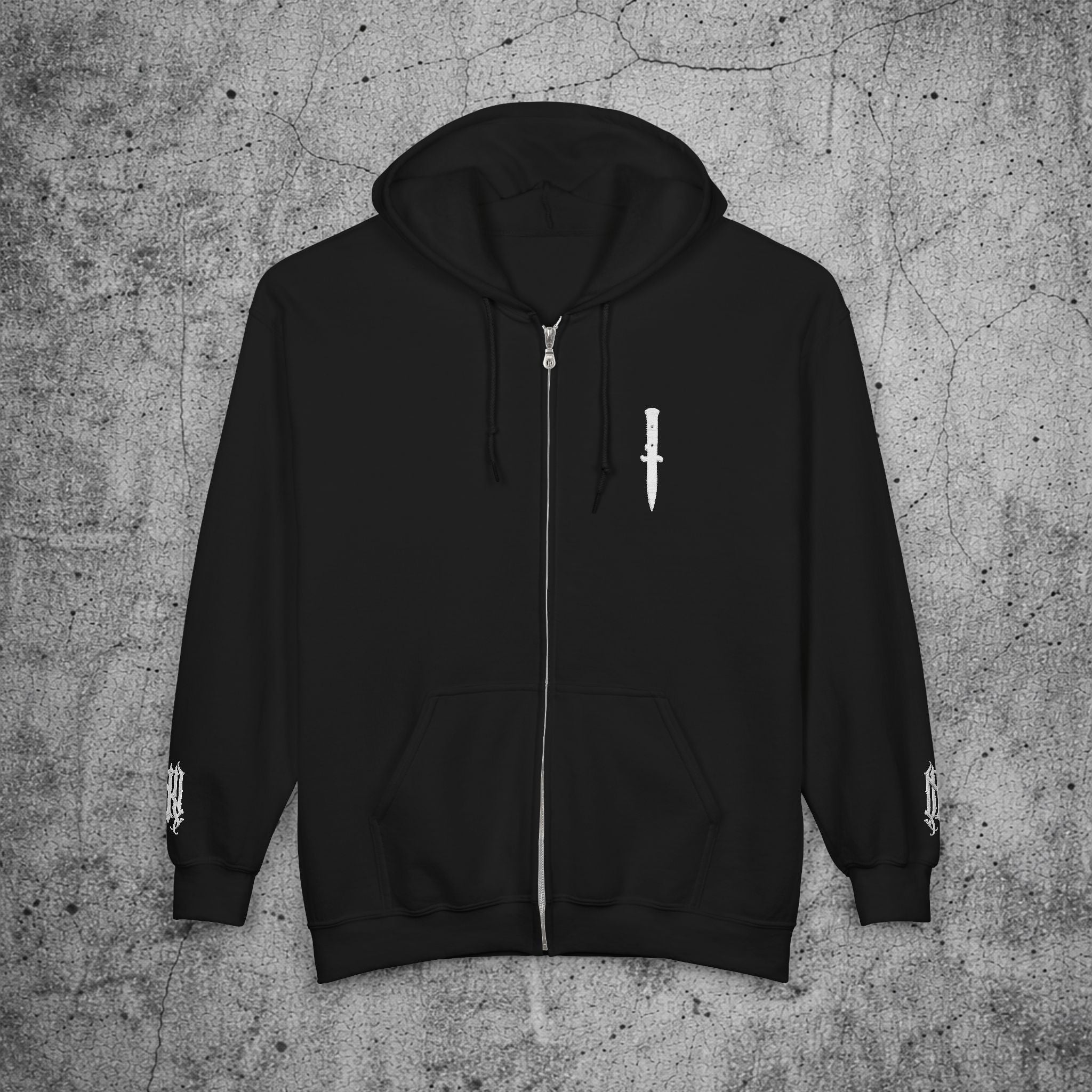 Switchblade Embroidered Zip up